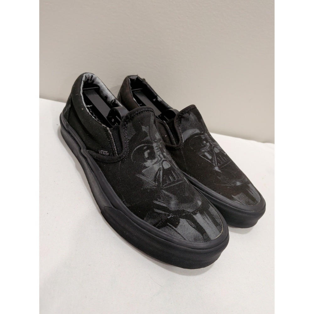 Vans Star Wars Darth Vader Slip-On Mens 7 Womens 8.5 Black Limited Edition